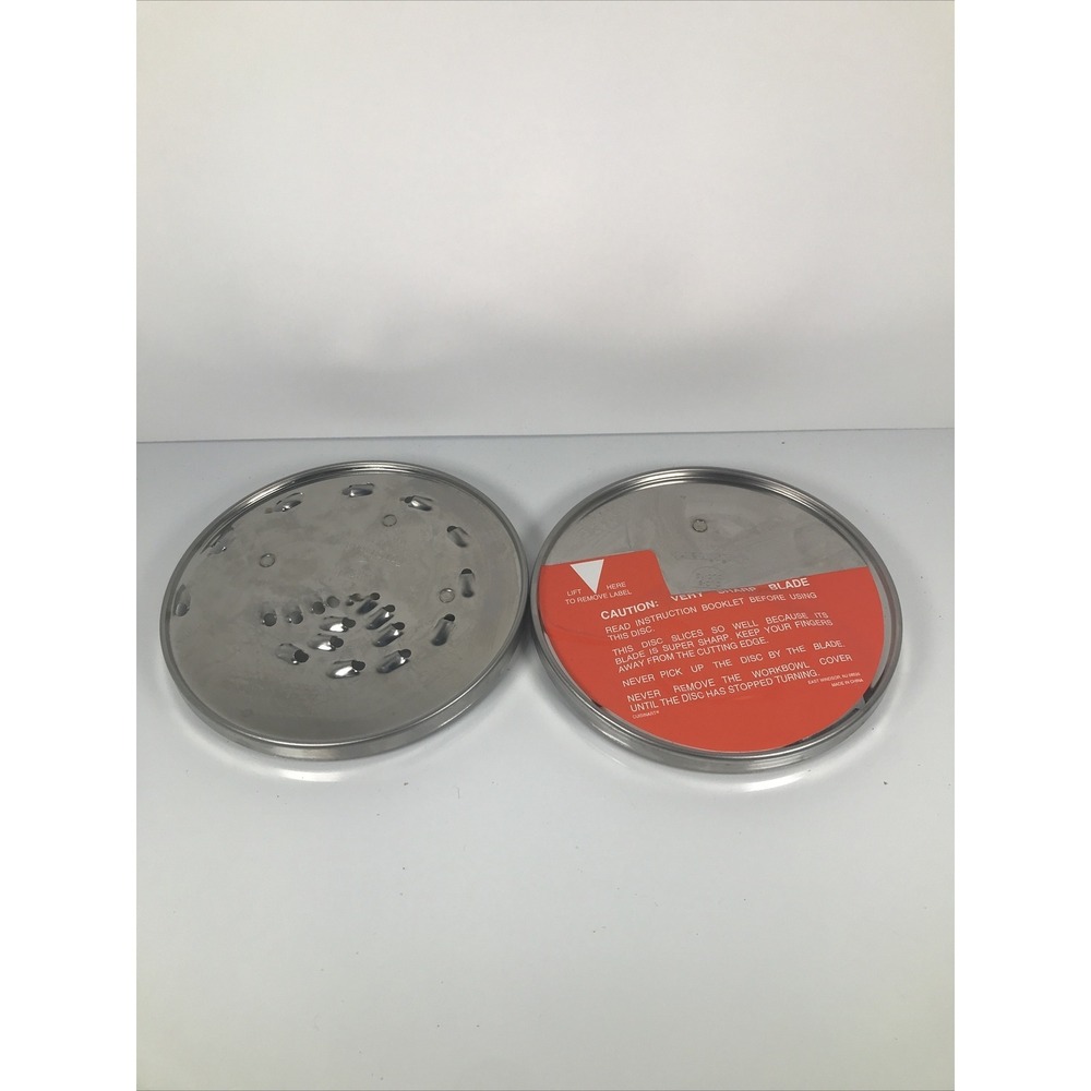 Cuisinart DLC-8 DLC-10 Food Processor 2 Discs 844TX 837TX Replacement Attachment